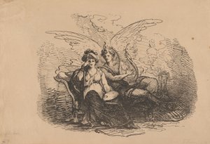 绘画和音乐的人格化 作者 Joseph Fischer