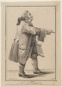 金融家》（Le Financier） 金融家，1784年 作者 约瑟夫·弗朗茨·戈兹 (Joseph Franz Goez)