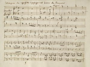 来自清唱剧&39;The Seasons&39;的&39;春天&39;得分的序曲，于1801年4月首次演出 作者 约瑟夫·海顿