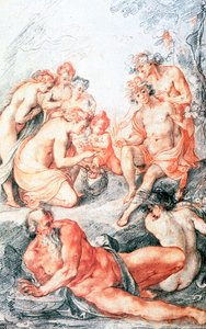 研究，一个孩子的洗礼，c1584-1609
