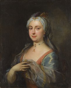 玛丽·沃特利·蒙塔古夫人肖像1689-1762
