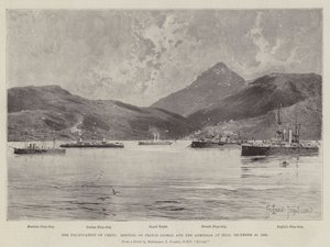 1898年12月20日，克里特的绥靖，乔治王子的会议和米洛的海军上将 作者 约瑟夫·霍兰·特林厄姆