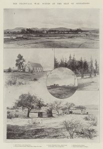 德兰士瓦战争，行动所在地的场景 作者 Joseph Holland Tringham