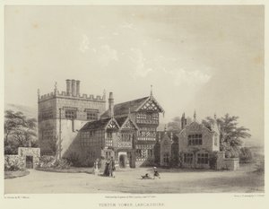 兰开夏郡Turton塔 作者 约瑟夫·乔西亚·多德