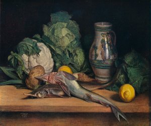 静物》，约1922年，1923年 作者 约瑟夫·约斯特