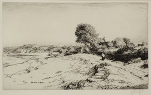 A Welsh Estuary 作者 约瑟夫·奈特