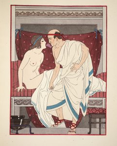青年的呼吸，来自“希波克拉底的作品”的插图，1934年 作者 约瑟夫·库恩·雷尼尔