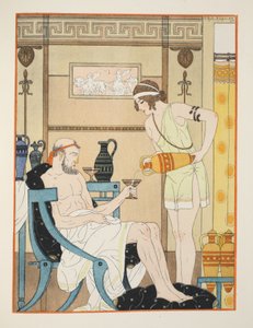 冷水化，1934年“希波克拉底的作品”中的插图 作者 约瑟夫·库恩·雷尼尔