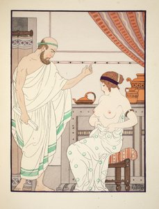 体格检查，插图来自&39;希波克拉底的作品&39;，1934年 作者 约瑟夫·库恩·雷尼尔