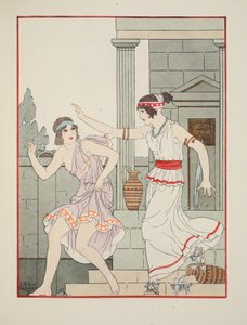 1934年，“希波克拉底的作品”中的插图用手握住了平面 作者 约瑟夫·库恩·雷尼尔