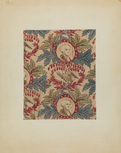 历史上的印刷纺织品，约1940年