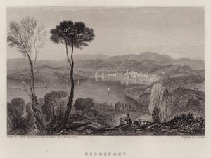 Negropont（彩色石版画） 作者 约瑟夫·马洛德·威廉（继）·特纳