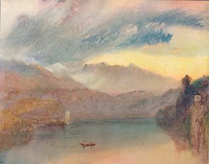 瑞士湖，1909年 作者 约瑟夫·马洛德·威廉·特纳
