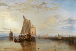 多特或多德雷赫特来自鹿特丹的多特包船遇难[1818 年，伦敦皇家艺术学院，展览图录］ 作者 约瑟夫·马洛德·威廉·特纳