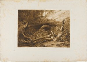 杰森》，《Liber Studiorum》第 6 版 作者 约瑟夫·马洛德·威廉·特纳