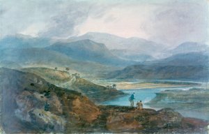 苏格兰湖，1801-1802年。 作者 约瑟夫·马洛德·威廉·特纳