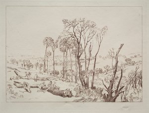 研究是免费的，Crowhurst，苏塞克斯。 作者 约瑟夫·马洛德·威廉·特纳