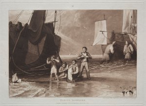 Liber Studiorum：  海洋爱好者 作者 约瑟夫·马洛德·威廉·特纳