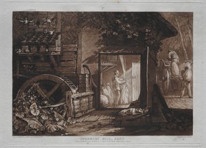 Liber Studiorum：  肯特郡彭伯利磨坊 作者 约瑟夫·马洛德·威廉·特纳