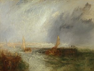 奥斯坦德，1844年。 作者 约瑟夫·马洛德·威廉·特纳