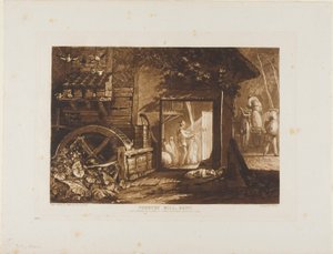 肯特郡彭伯利磨坊，图版 12，选自 Liber Studiorum 作者 约瑟夫·马洛德·威廉·特纳