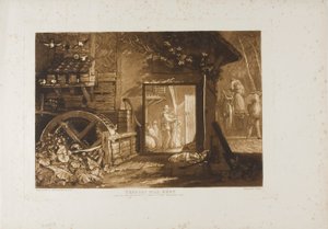 肯特郡彭伯利磨坊，图版 12，选自 Liber Studiorum 作者 约瑟夫·马洛德·威廉·特纳