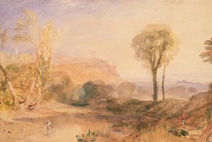 蒙哥马利郡鲍维斯城堡，c.1835（纸上水彩画） 作者 约瑟夫·马洛德·威廉·特纳