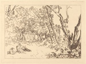 Procris 和 Cephalus 作者 约瑟夫·马洛德·威廉·特纳