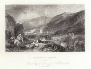 约克郡的Rievaulx修道院 作者 约瑟夫·马洛德·威廉·特纳