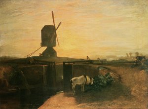 索撒尔米尔（Southall Mill），1810年 作者 约瑟夫·马洛德·威廉·特纳