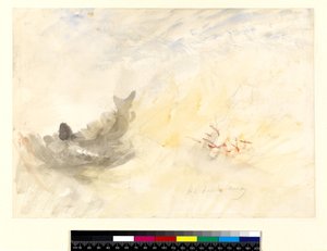 1845年的捕鲸者（纸上铅笔） 作者 约瑟夫·马洛德·威廉·特纳