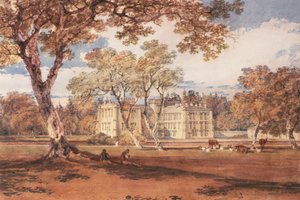 Towneley Hall，c.1798 作者 约瑟夫·马洛德·威廉·特纳