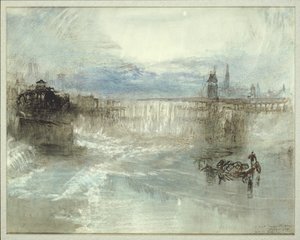 卢塞恩视图，1840-41年 作者 约瑟夫·马洛德·威廉·特纳