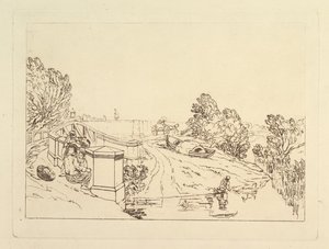 本书研究的西洋菜收集者，第13部分，1819。 作者 约瑟夫·马洛德·威廉·特纳