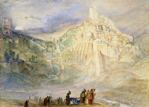 荒野圣安娜和圣萨巴修道院（纸上厕所） 作者 约瑟夫·马洛德·威廉·特纳