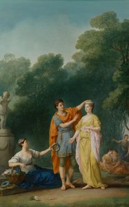 1733年，一位情人加冕他的女主人