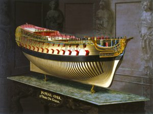HMS Royal Oak，1773-75