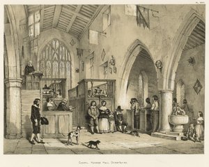 教堂，Haddon Hall，德比郡