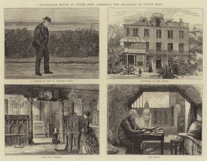 Hauteville House，圣彼得港，根西岛，维克多雨果的住所