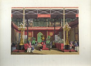 1851年世界博览会期间的俄罗斯展览室内景 作者 约瑟夫·纳什