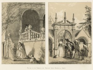 露台楼梯，Postern Gate，Bramshill，Hants