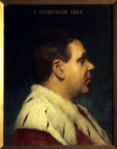 恒罂粟肖像（1841-1904）。 约瑟夫·保罗·布兰克 (1846-1904) 的绘画