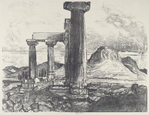 Acro, Corinth from Corinth 作者 约瑟夫·彭内尔
