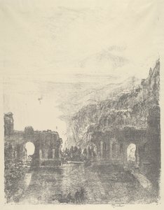 Aetna Over Taormina, 1913年。 作者 约瑟夫·彭内尔