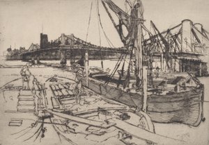 Chelsea, No.II, 1886. 作者 约瑟夫·彭内尔