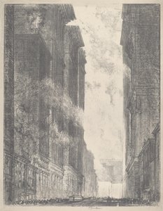 第四大道，1910年。 作者 约瑟夫·彭内尔