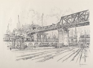 三角形轨道，1921年。