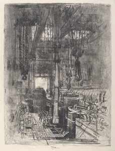 枪坑，第二号，1917年。 作者 约瑟夫·彭内尔