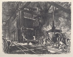 在布罗布丁纳格大陆，装甲板折弯机 作者 约瑟夫·彭内尔