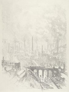 军火城，第一号，1916年。 作者 约瑟夫·彭内尔